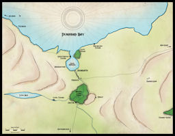 Map of Irongate's local area